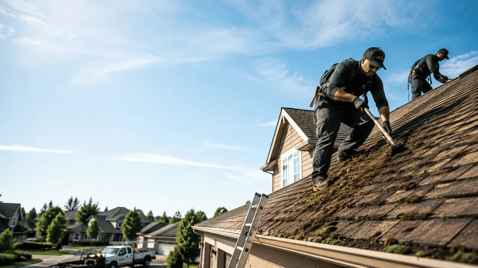 Roof Moss Removal in Junction City, WI near me
